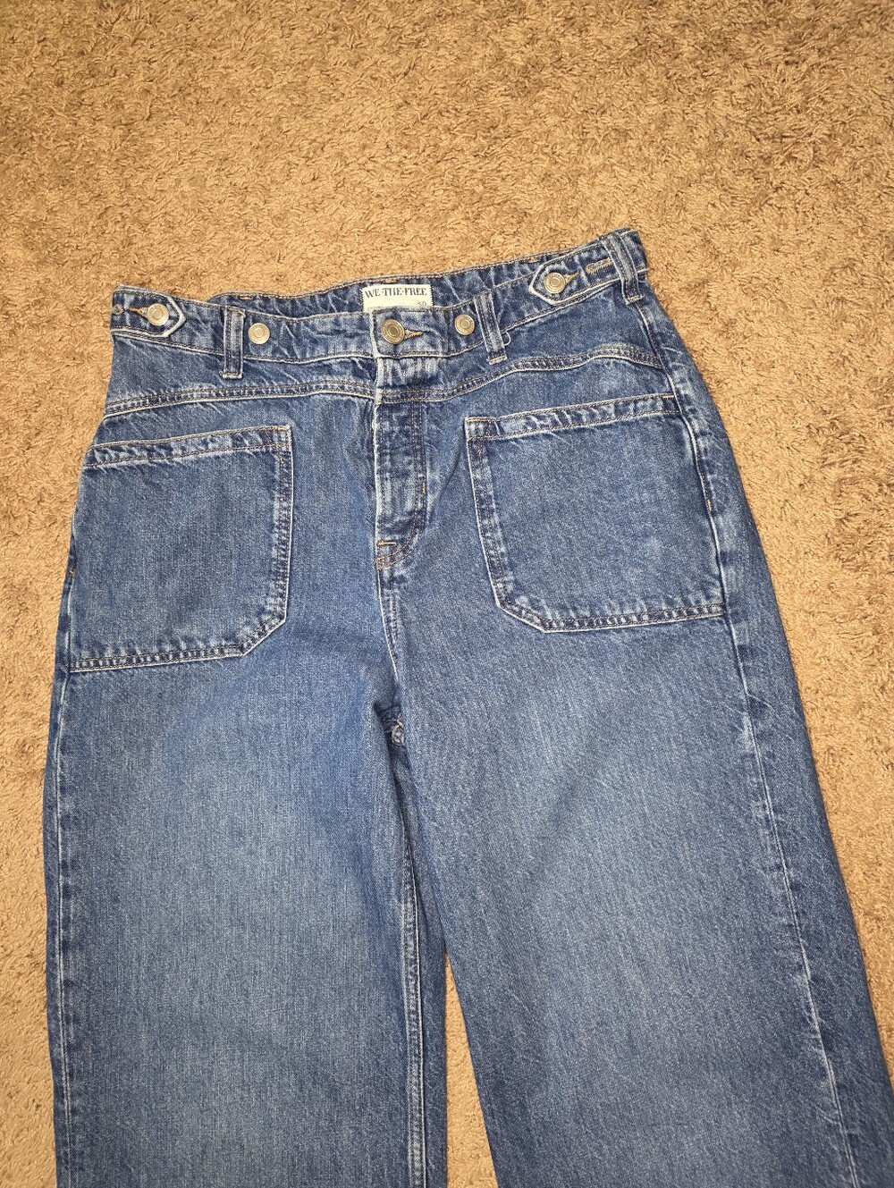 We The Free Palmer Wide Leg Jeans Size 30 - Picture 5 of 15